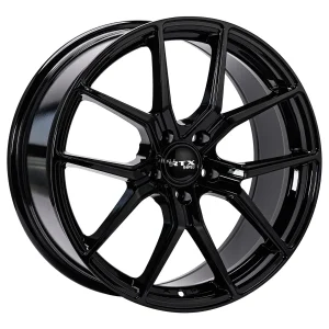 RTX Wheels – FF10 – Black – 18″x8″ 40mm – All weather Wheels – 083506